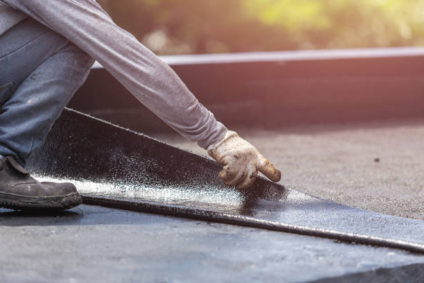 Professional Emergency Waterproofing technician working in Nottawa, MI